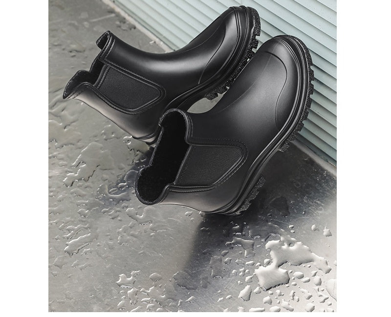 ZGLHUA Women Rubber Martin Rainboots