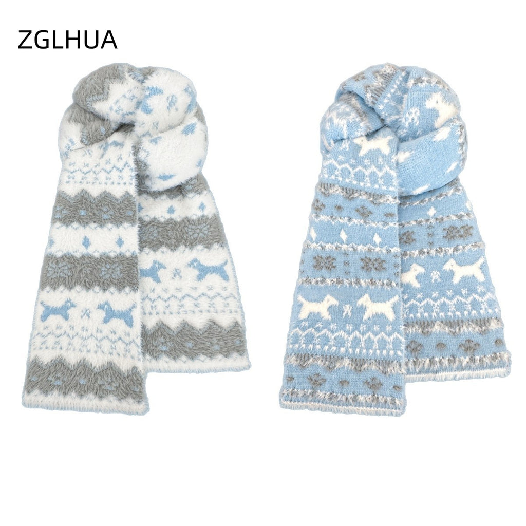 ZGLHUA Women Soft Woolen Scarf