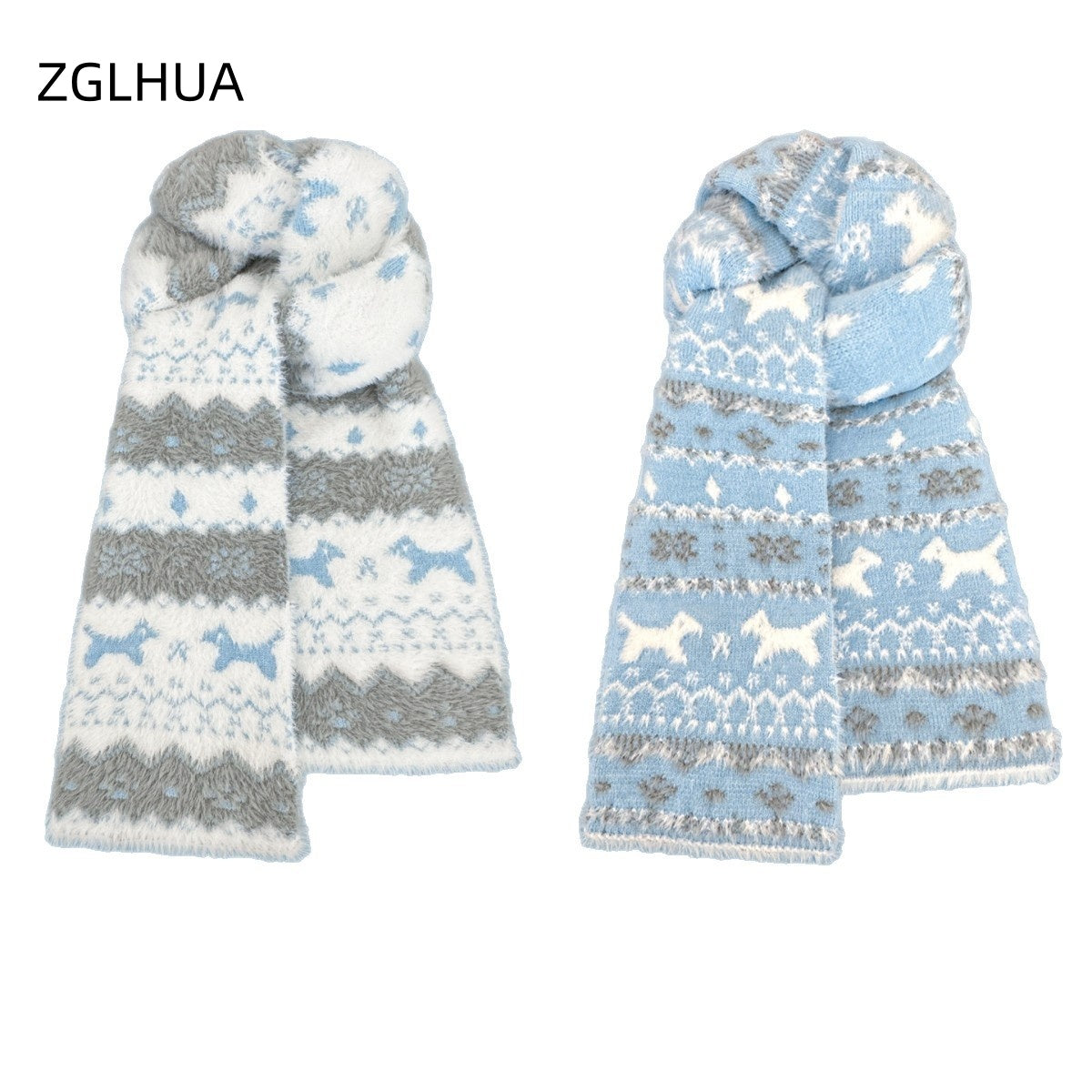 ZGLHUA Women Soft Woolen Scarf
