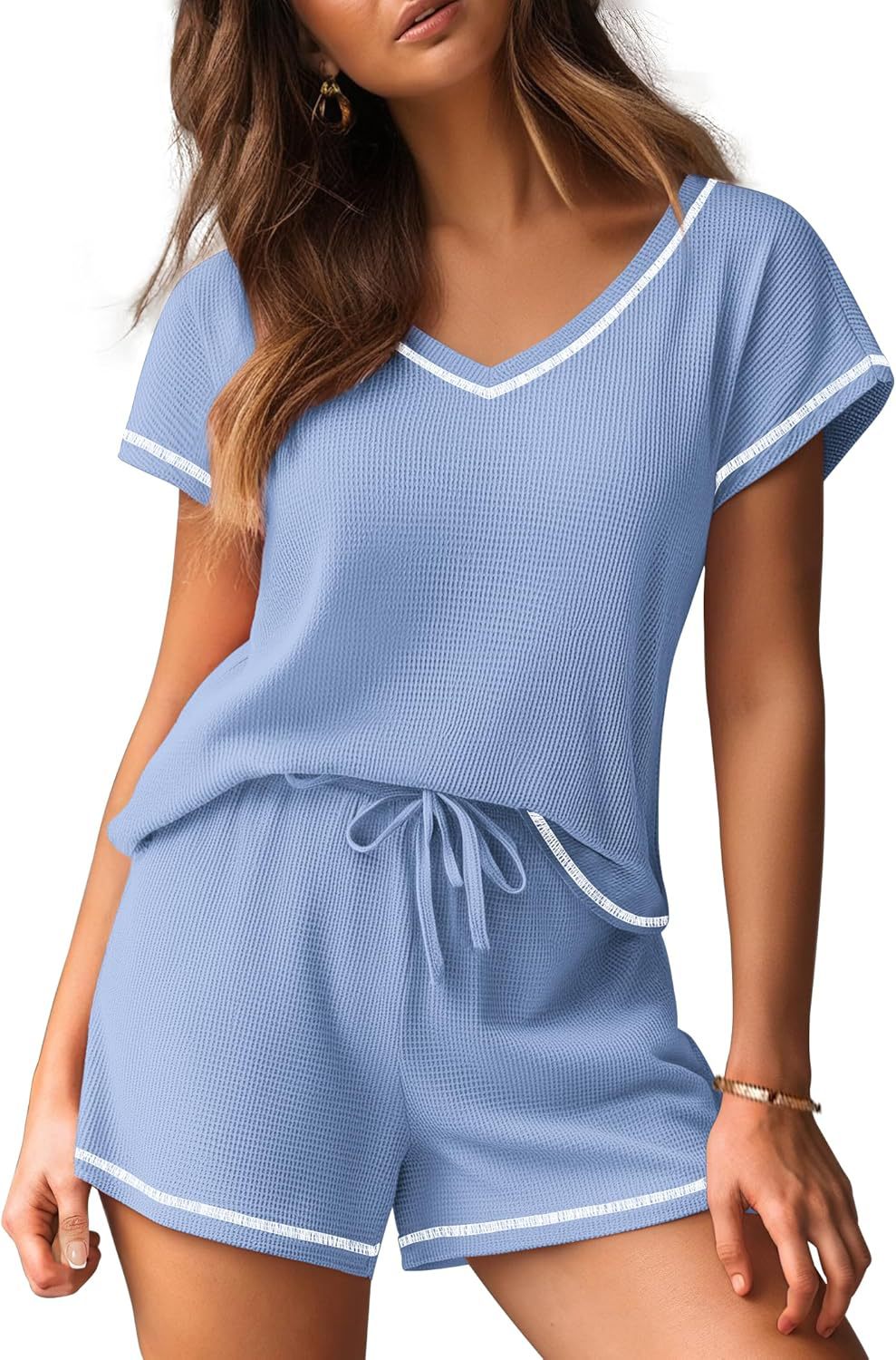 E5822#Shirts Shorts Set