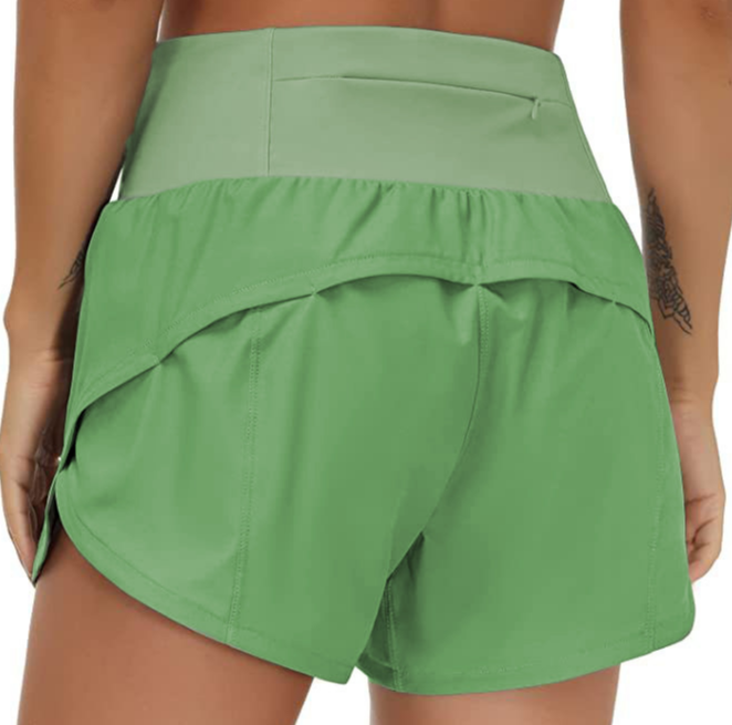1170# Women Yoga Shorts Casual Running Shorts