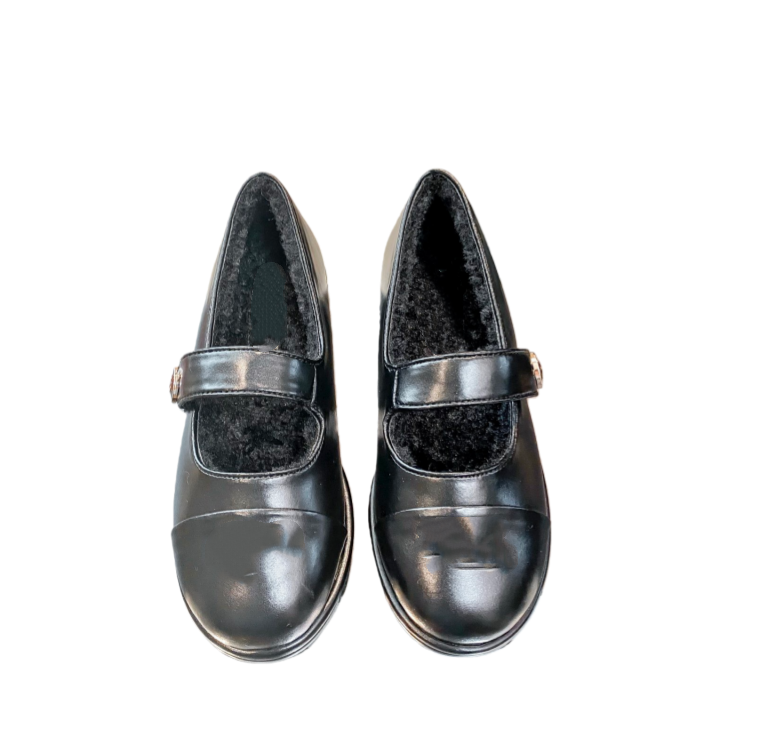 E6859#Fleece Shoes
