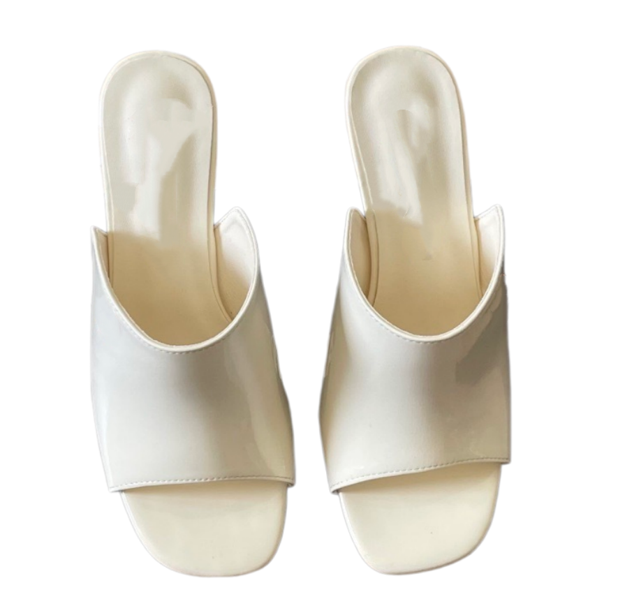 E7082#Genuine Leather Slipper