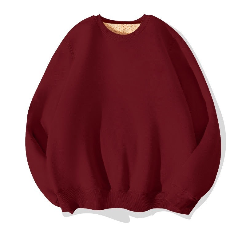 1460# A 3D LOGO Unisex Cotton Velvet Hoodie