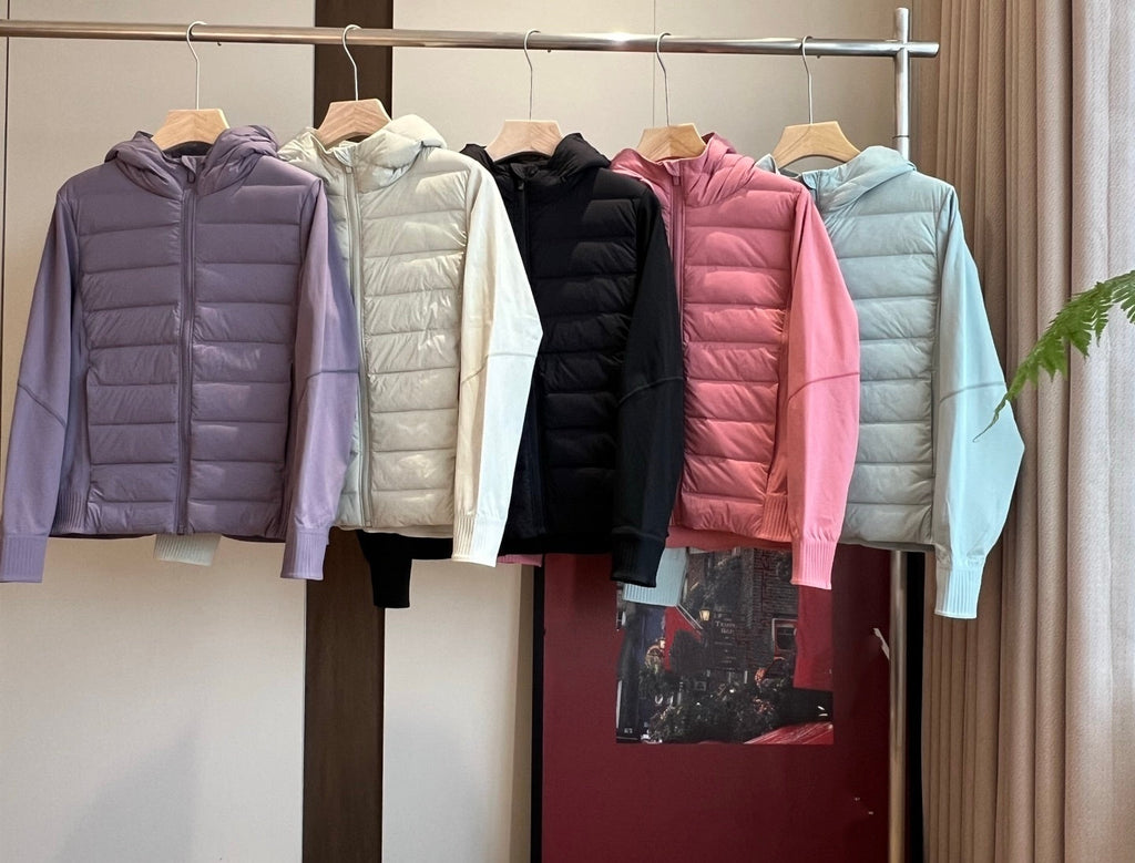 L5407# XY Women Thin Down Coat