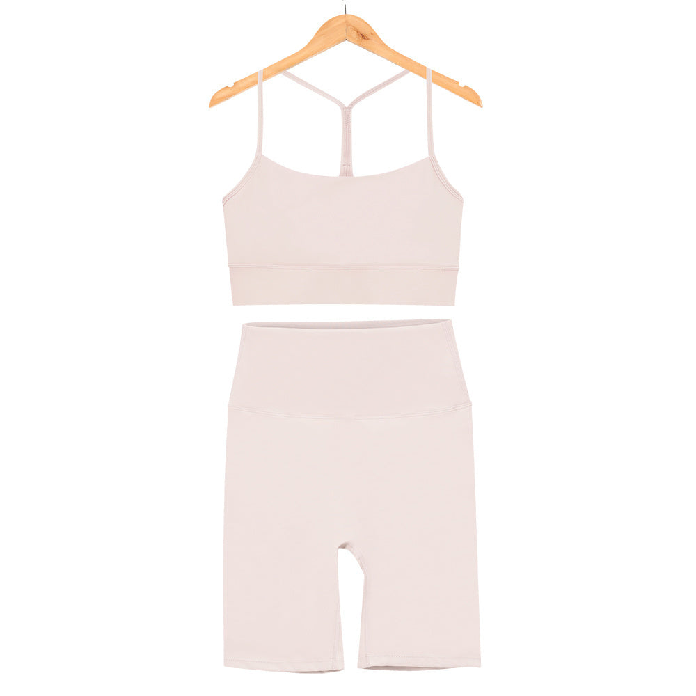 L4749-1#  Yoga Bra Shorts Set