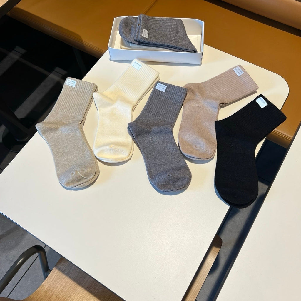 1545# XY A Unisex Socks 5pairs/lot
