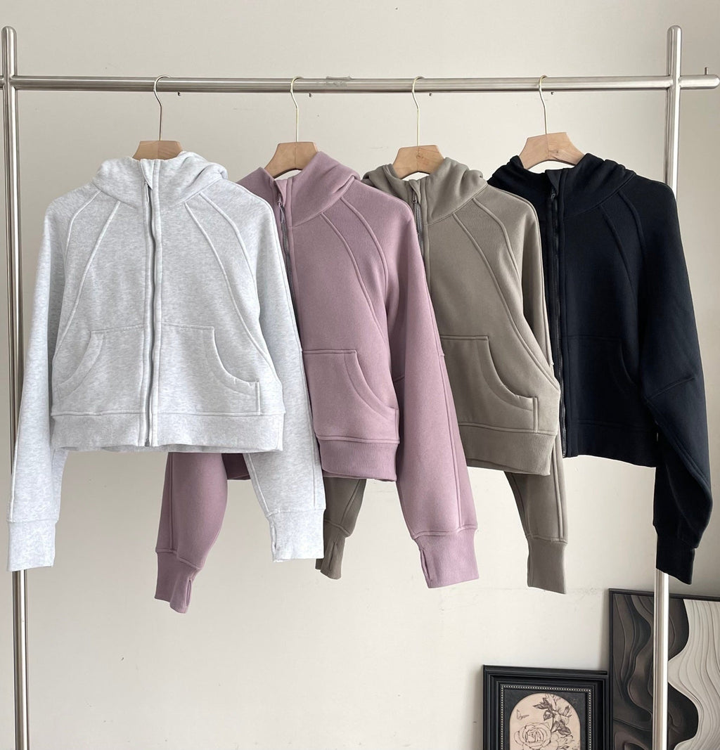 L5319# XY Women  Fleece Hoodies