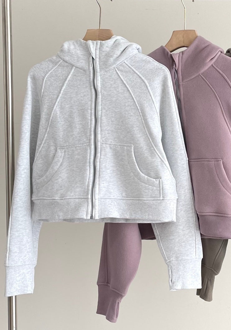 L5319# XY Women  Fleece Hoodies