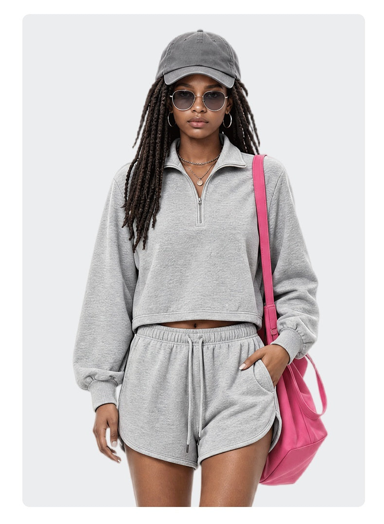 2723# A 3D Silver Women Pullover Or Shorts