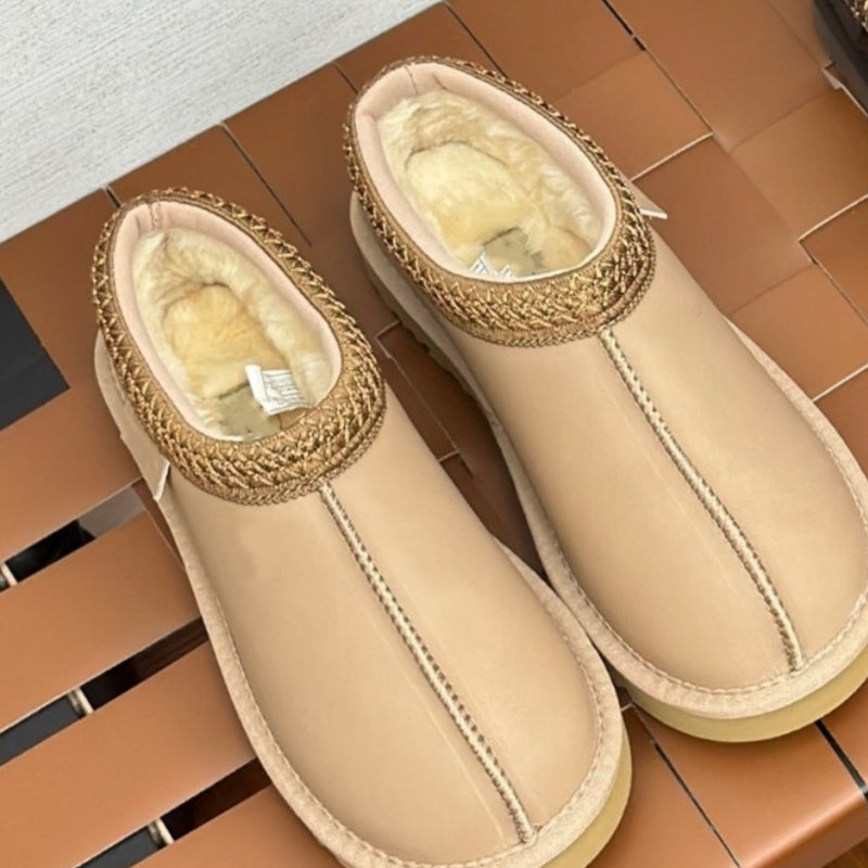 E6779# Unisex Cow Leather Shoes