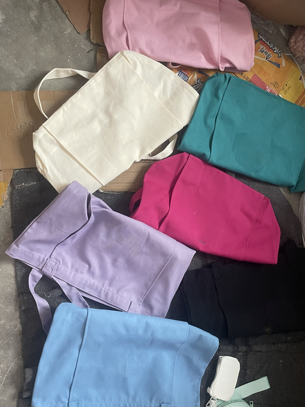 L3525#  Canvas Tote Bag