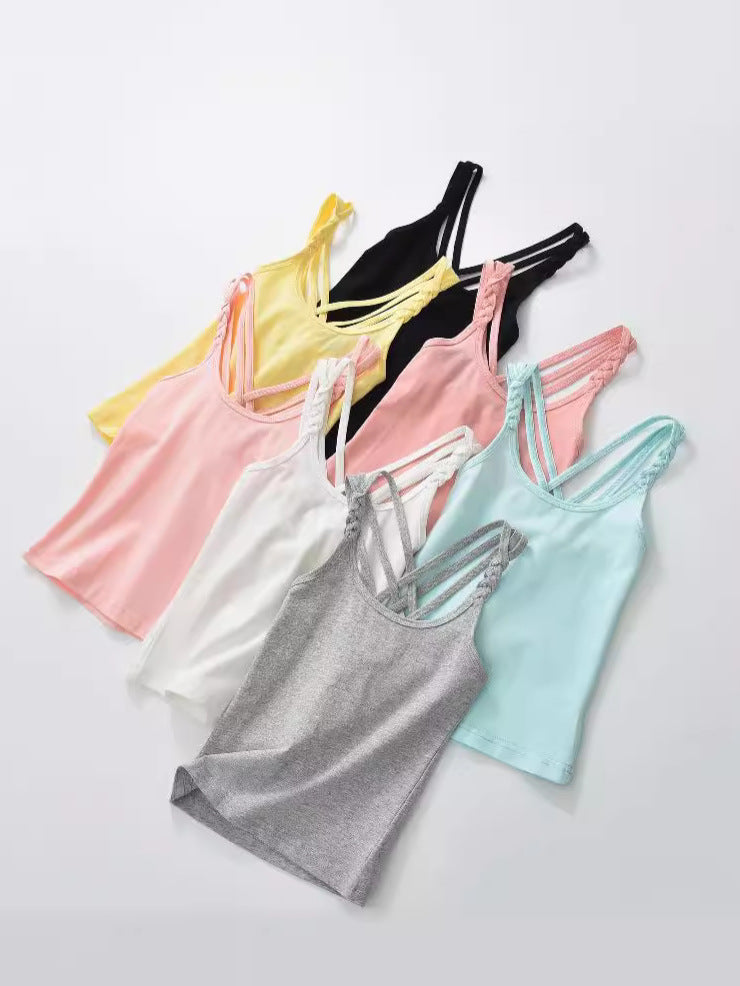 L2858# Kids Yoga Tank