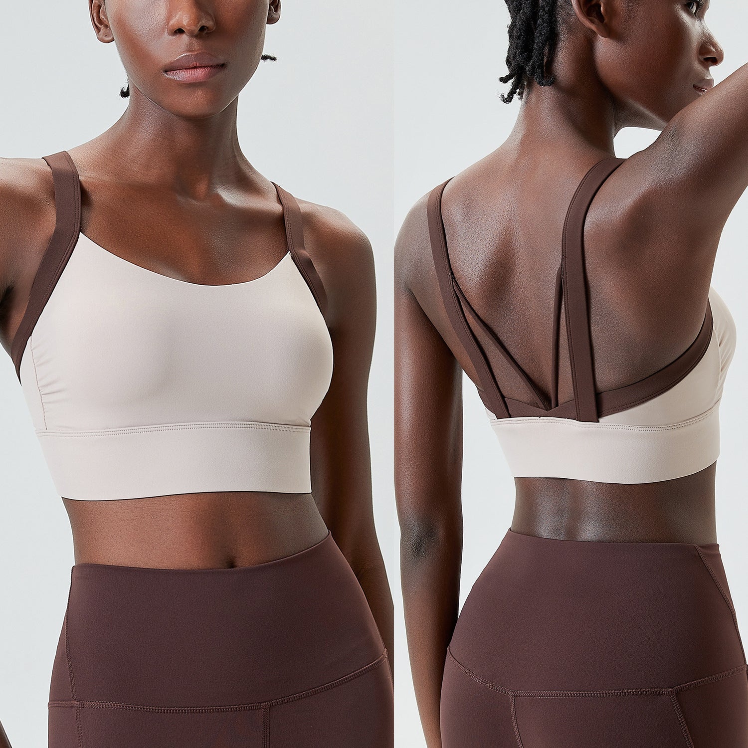 L2059#  Women Yoga Bra Pants Set