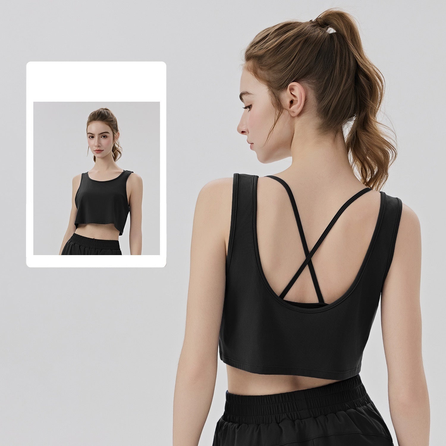 1844# A Women Yoga Bra Tank Or Shorts