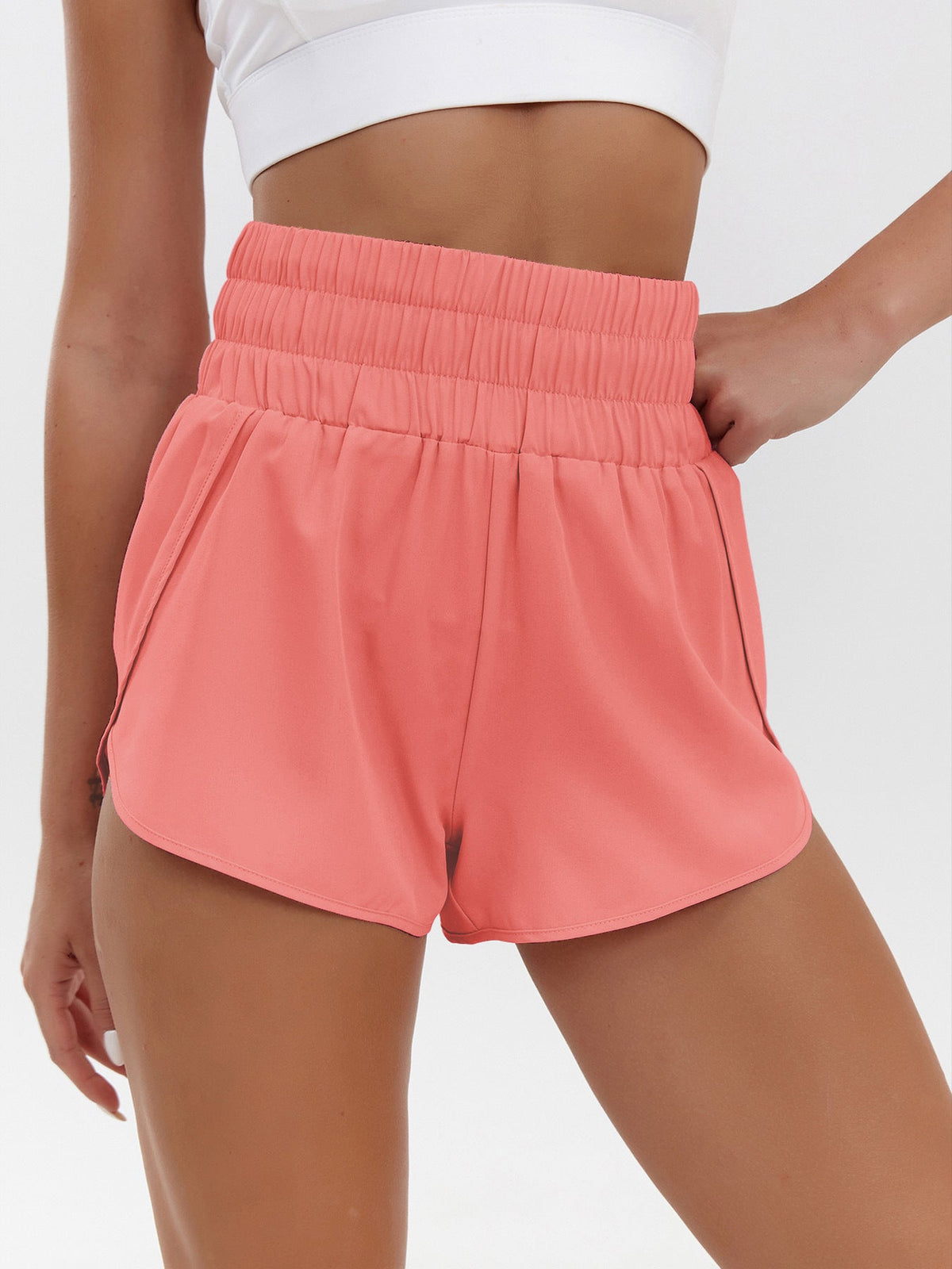 L6465#  Women Yoga Shorts