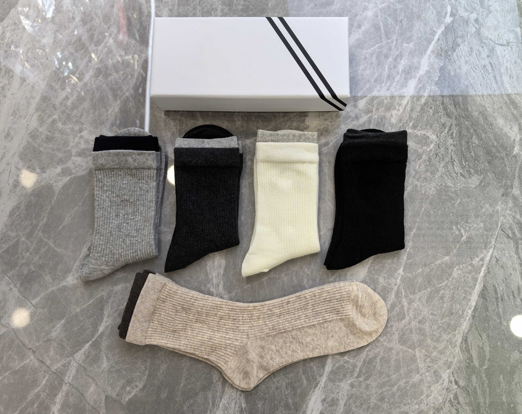 1388#  A Unisex Socks 5Pairs/Set