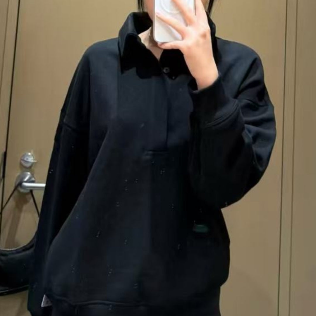 2870# A Unisex Polo Sweatshirts