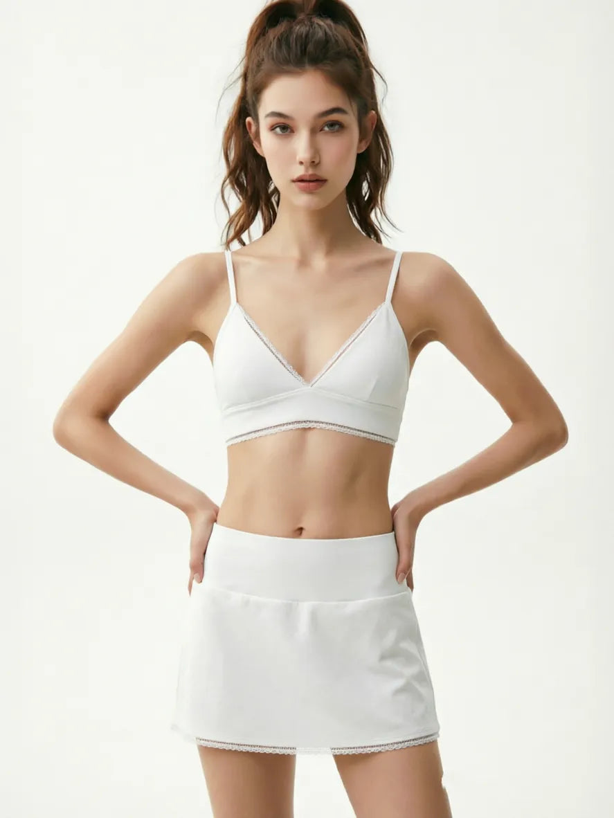 2421# A  Women Yoga Bra Jacket Or Skirts