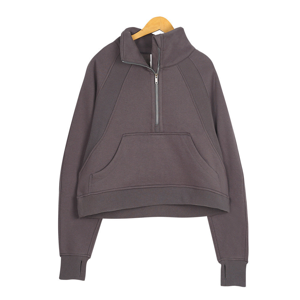 L5648#  Embroidery Women Fleece Hoodies