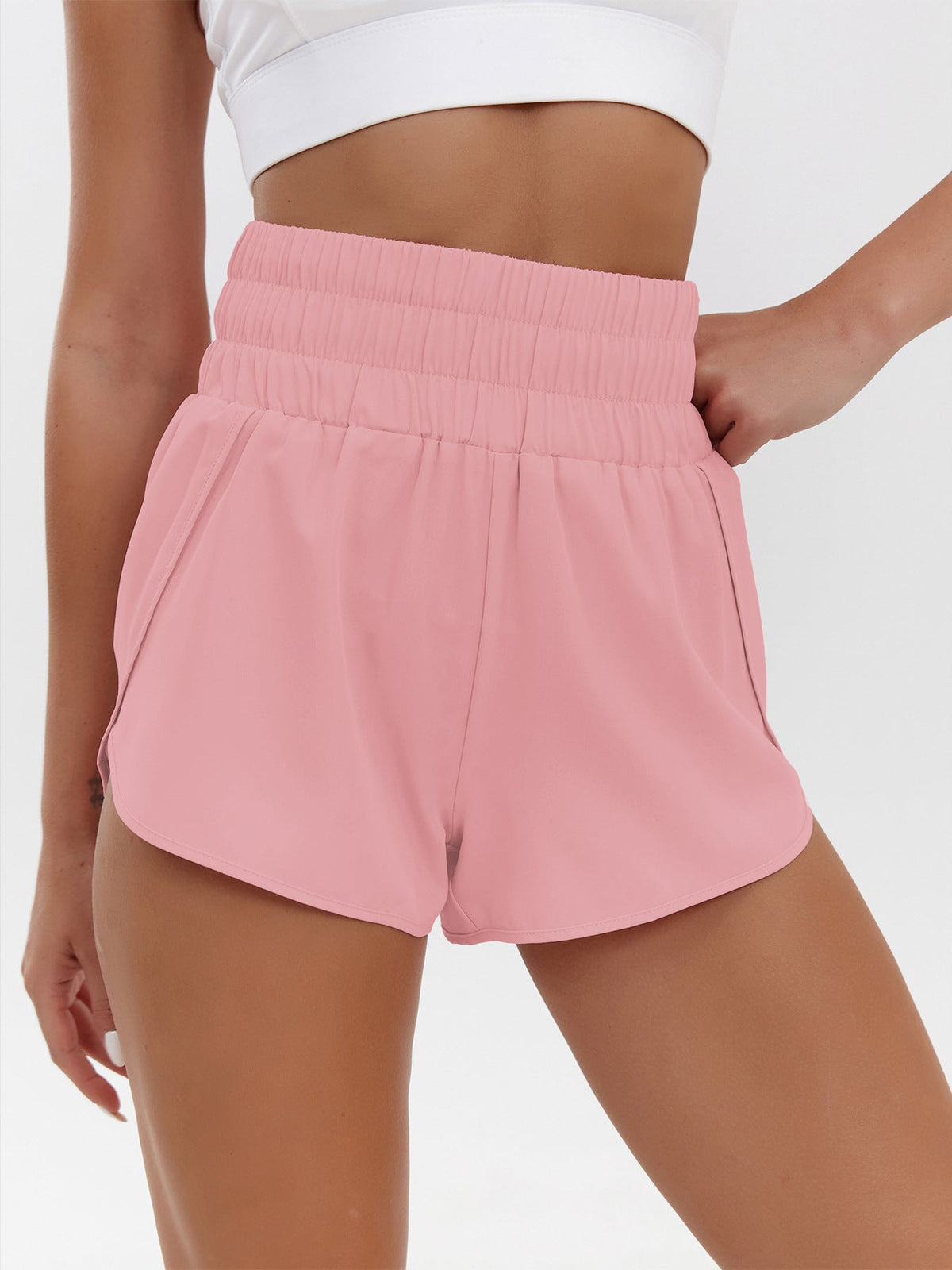 L6465#  Women Yoga Shorts