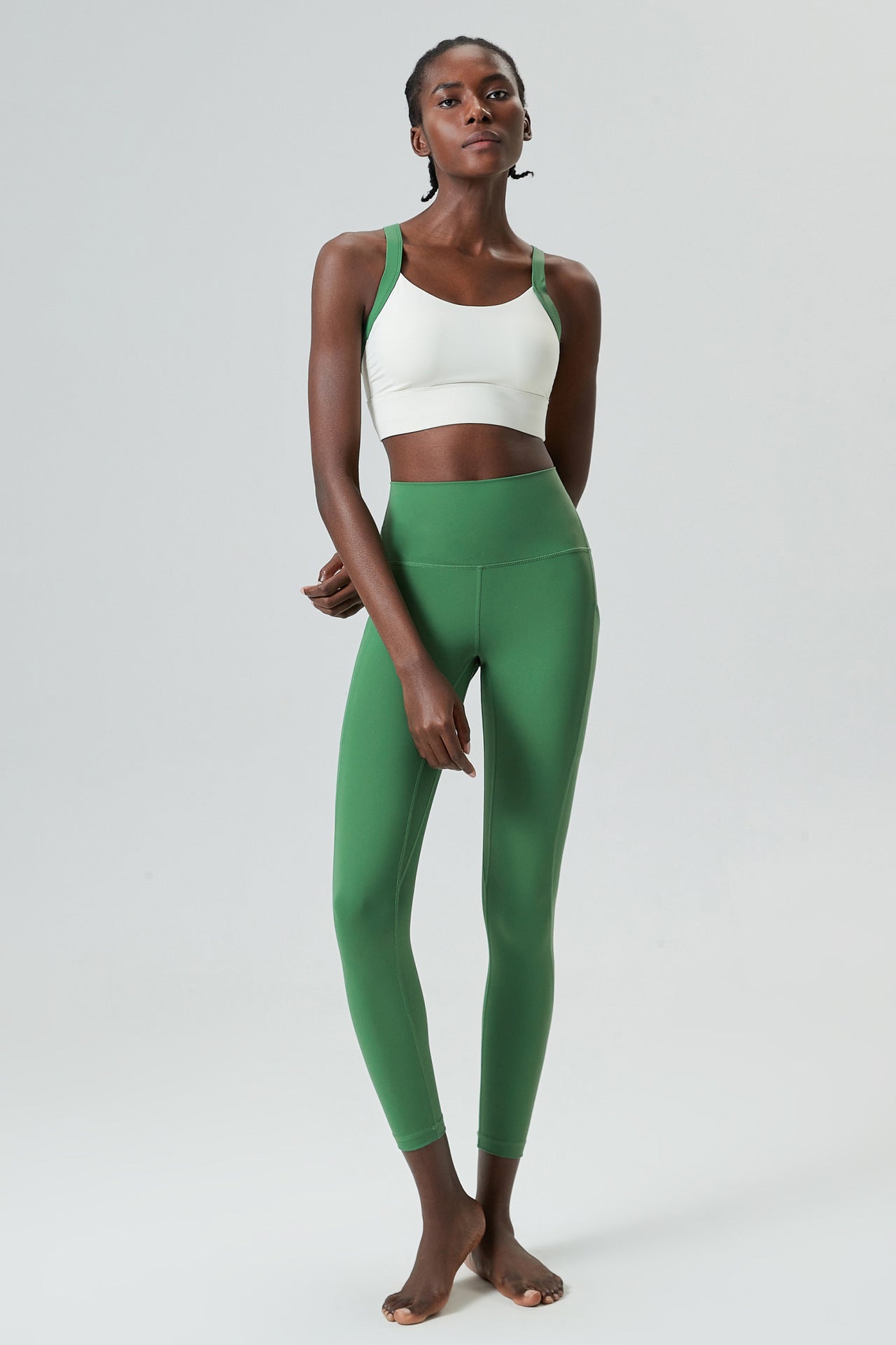 L2059#  Women Yoga Bra Pants Set