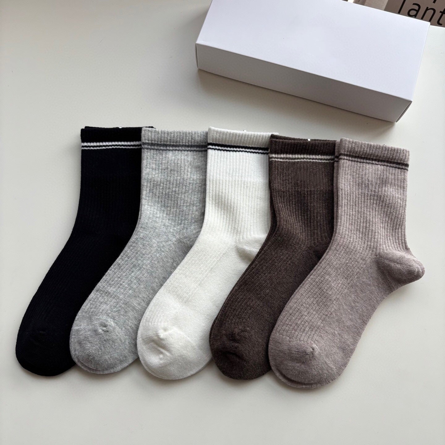 1546# XY A Unisex Socks 5Pairs/lot