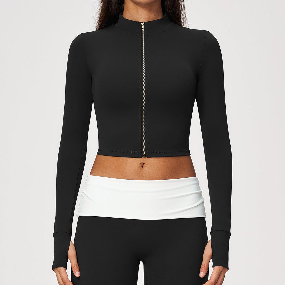 A2754 Women Yoga Short Jacket