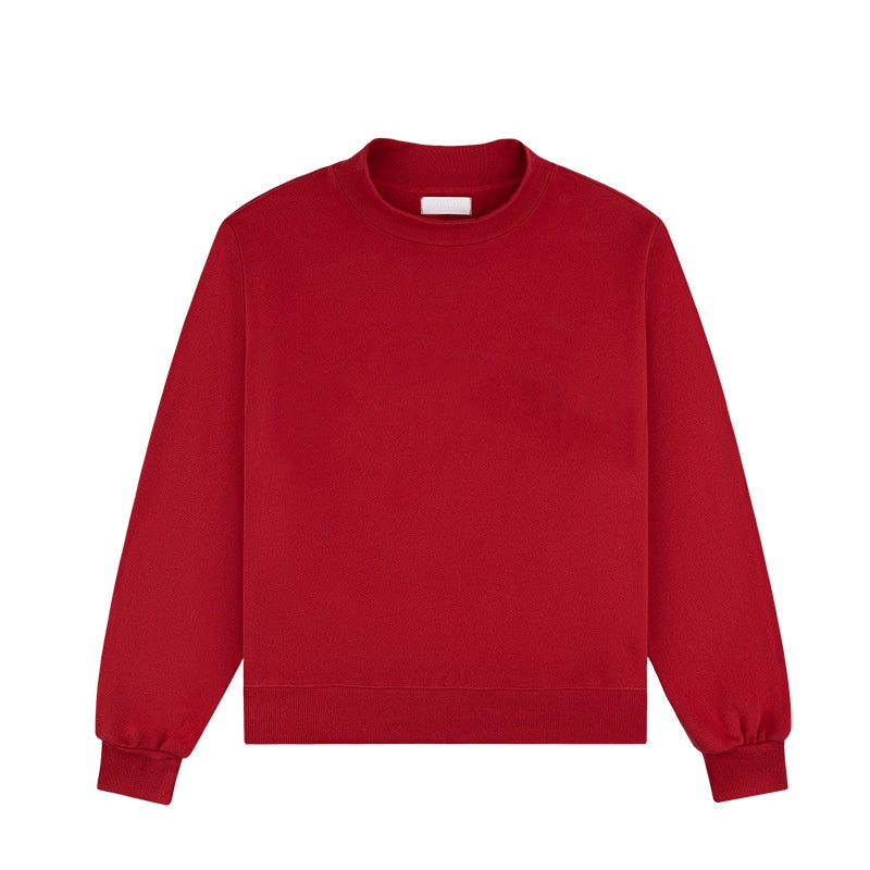 E7456#  Women Fleece Embroidered Sweatshirt