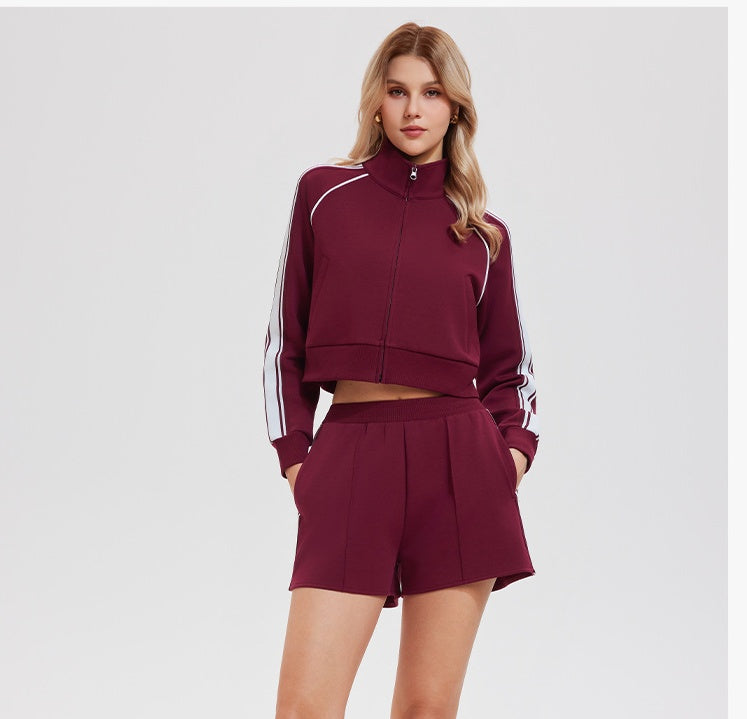 1864# A 3D Silver Women Yoga Jackets Or Pants