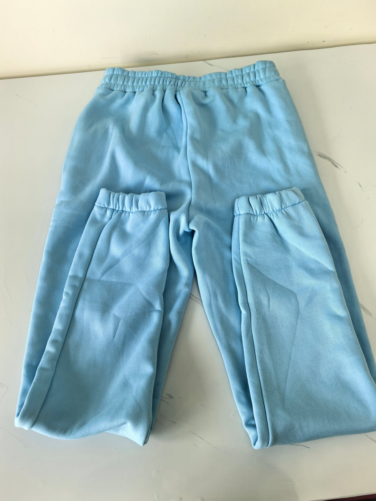 E3787#Fleece Hoodie Sweatpants Set