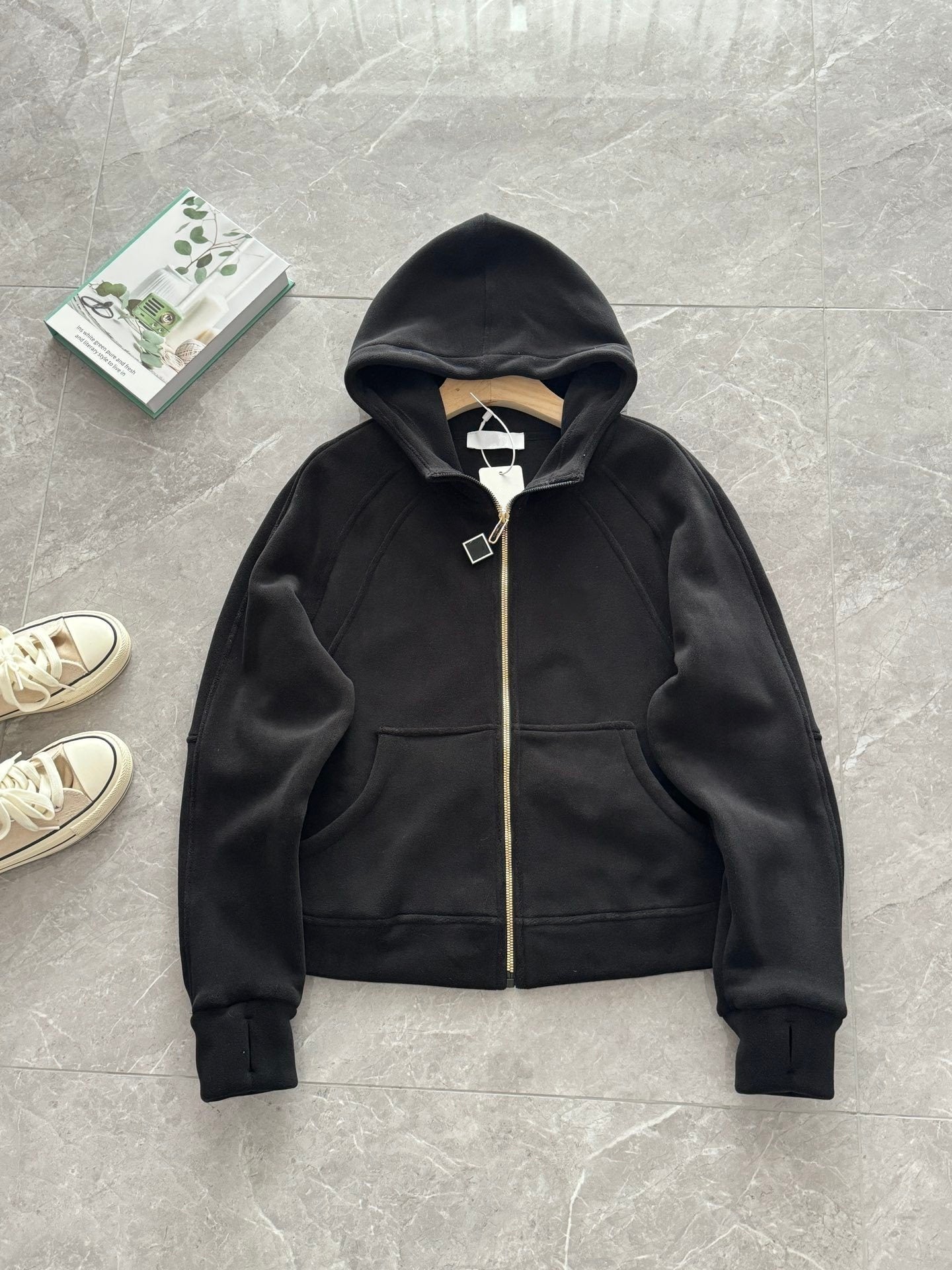 1458# GX A Unisex Fleece Hoodies