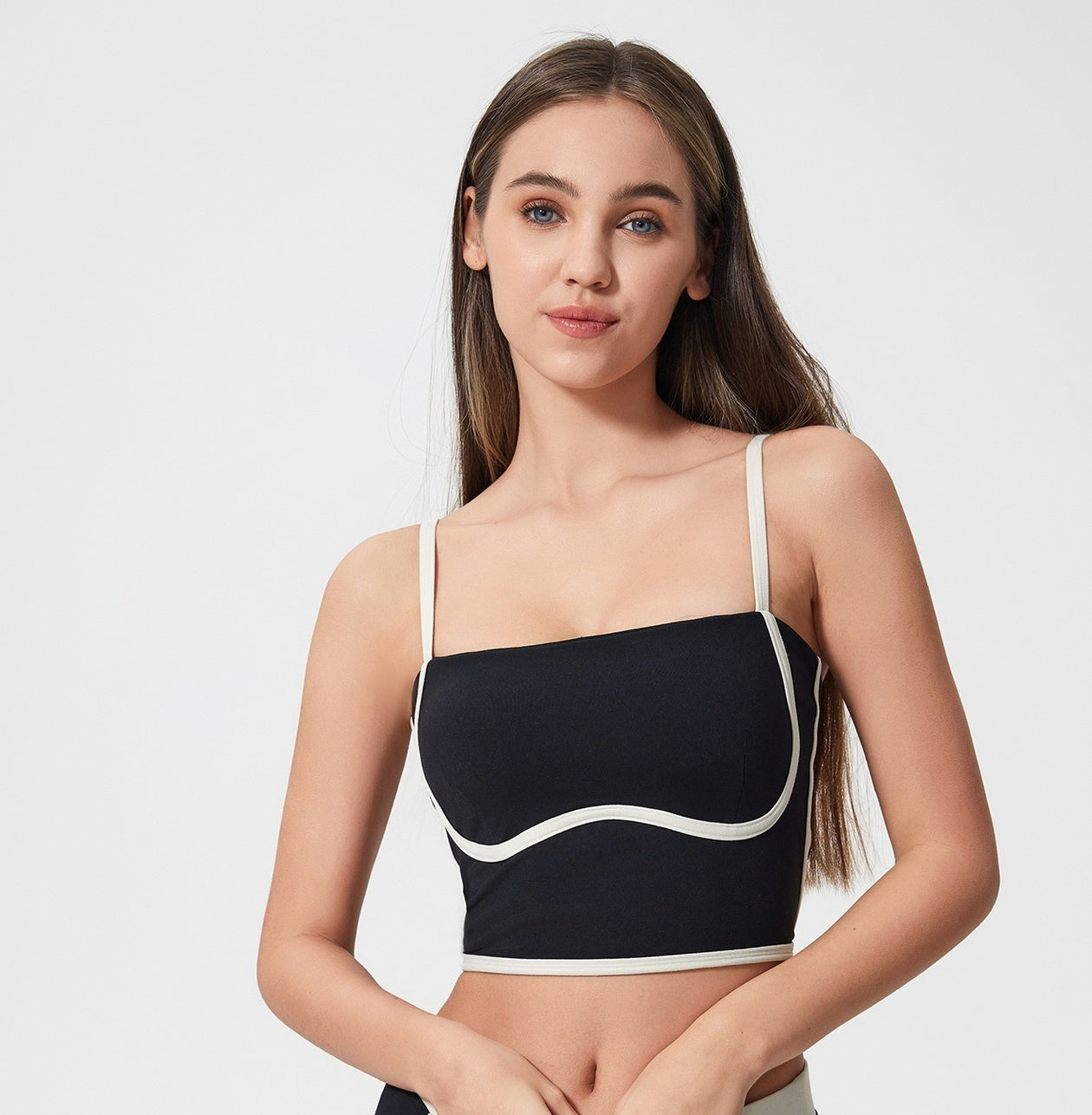 777# A Women Yoga Bra Skirts Set