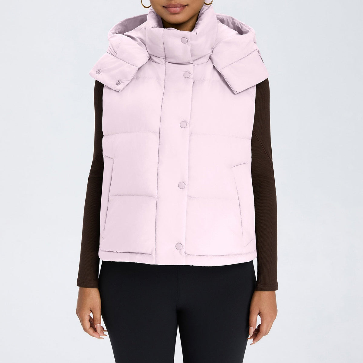 L6615#  Silver Silica Gel  Women Down Coat