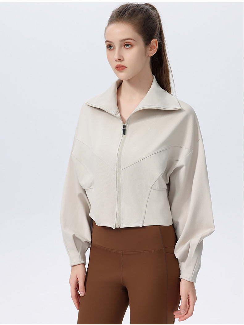 L3419#  Women Stand collar Coat