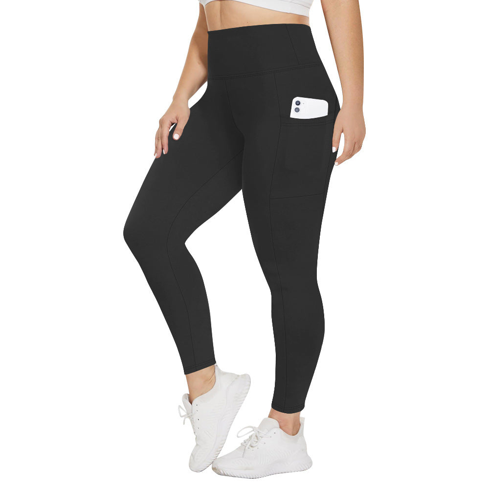 L2844#  Women Large Size Yoga Pants