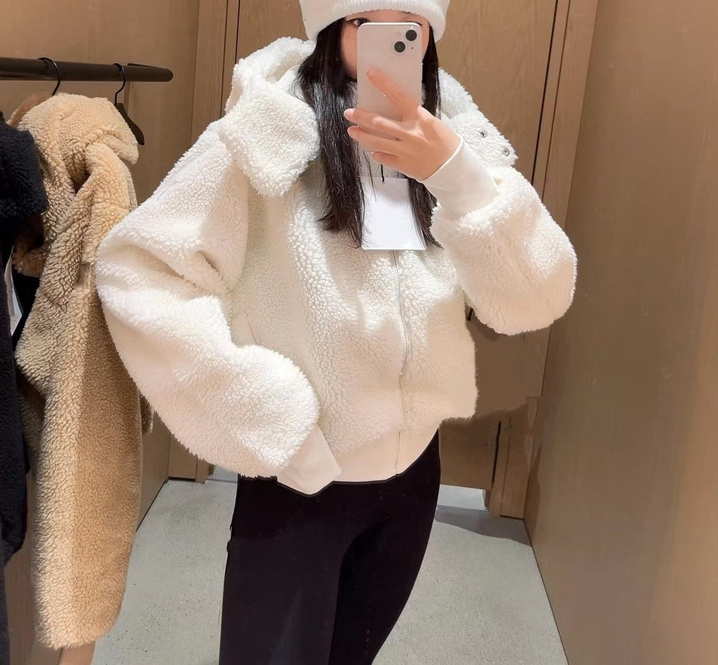 1556# LOFS A Lamb Wool Coat