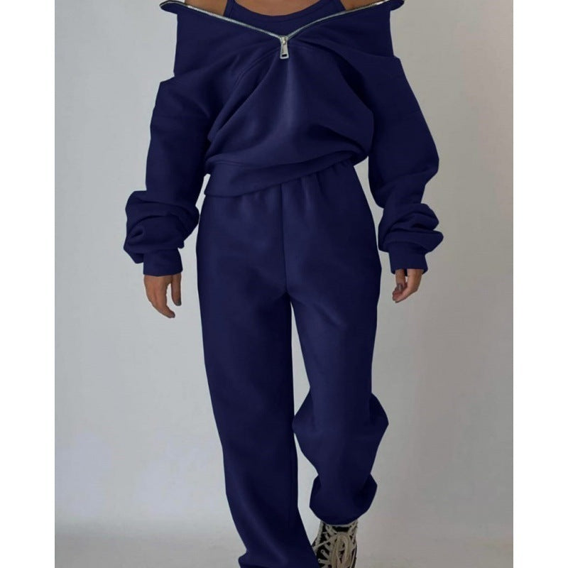 1691# A 3D SIlver Women Sport Set