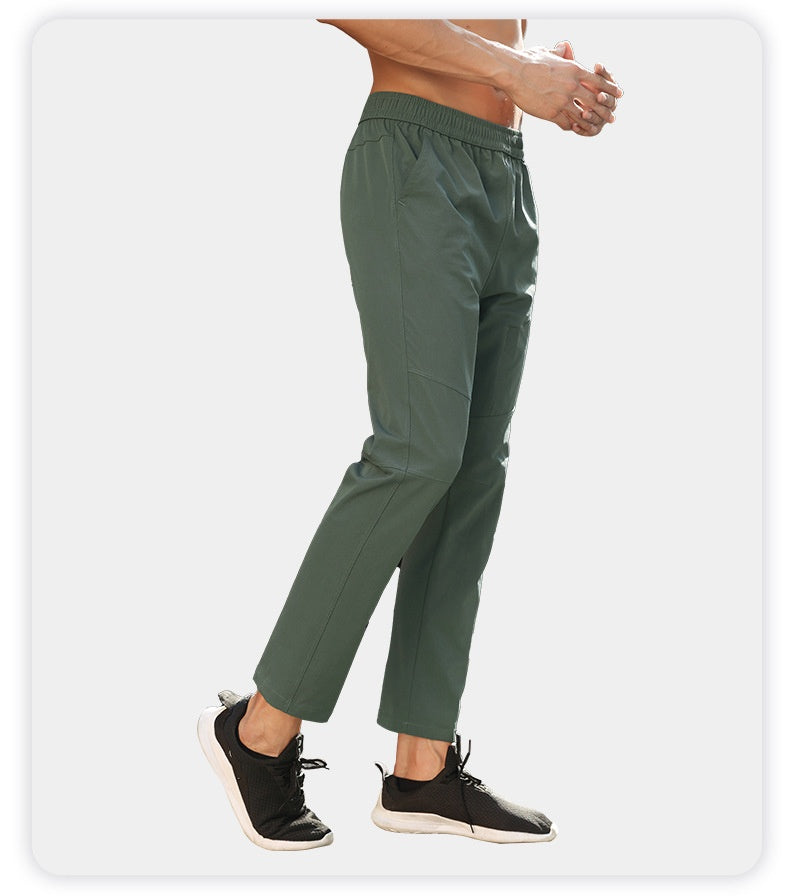 L4358# Men Quick Drying Sport Pants