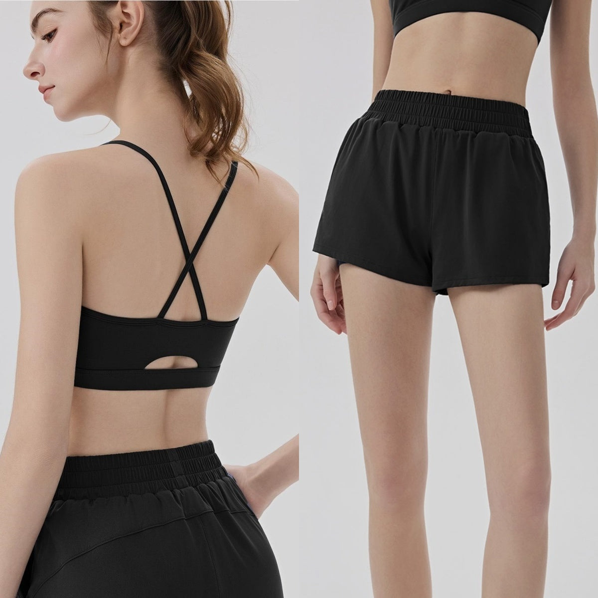 1844# A Women Yoga Bra Tank Or Shorts