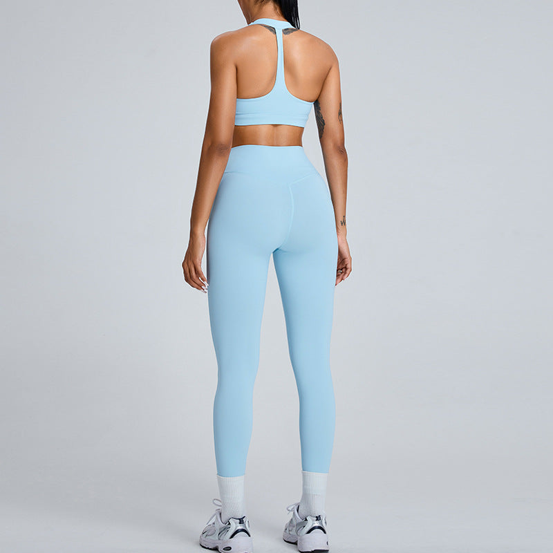 L3633#  Women Yoga Bra Pants Set