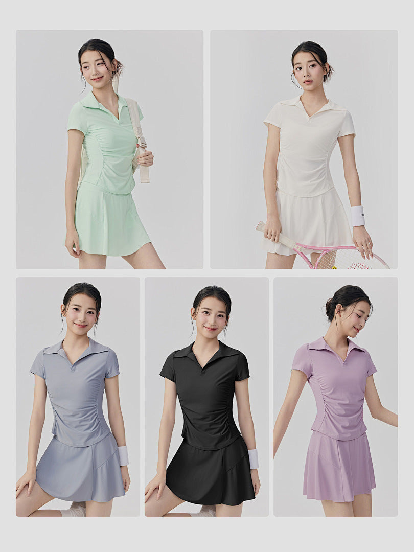 L5775# Women Yoga Shirts Or Skirts