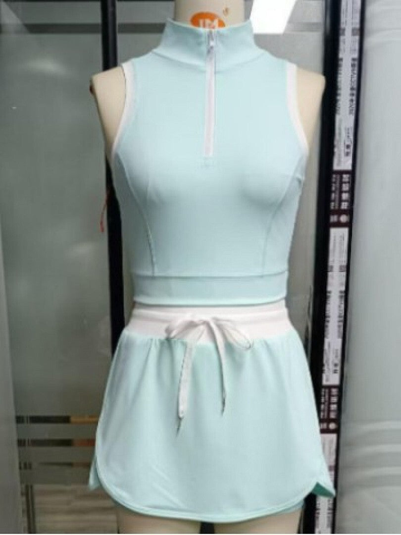 1873# A Women Shirts Skirts Set