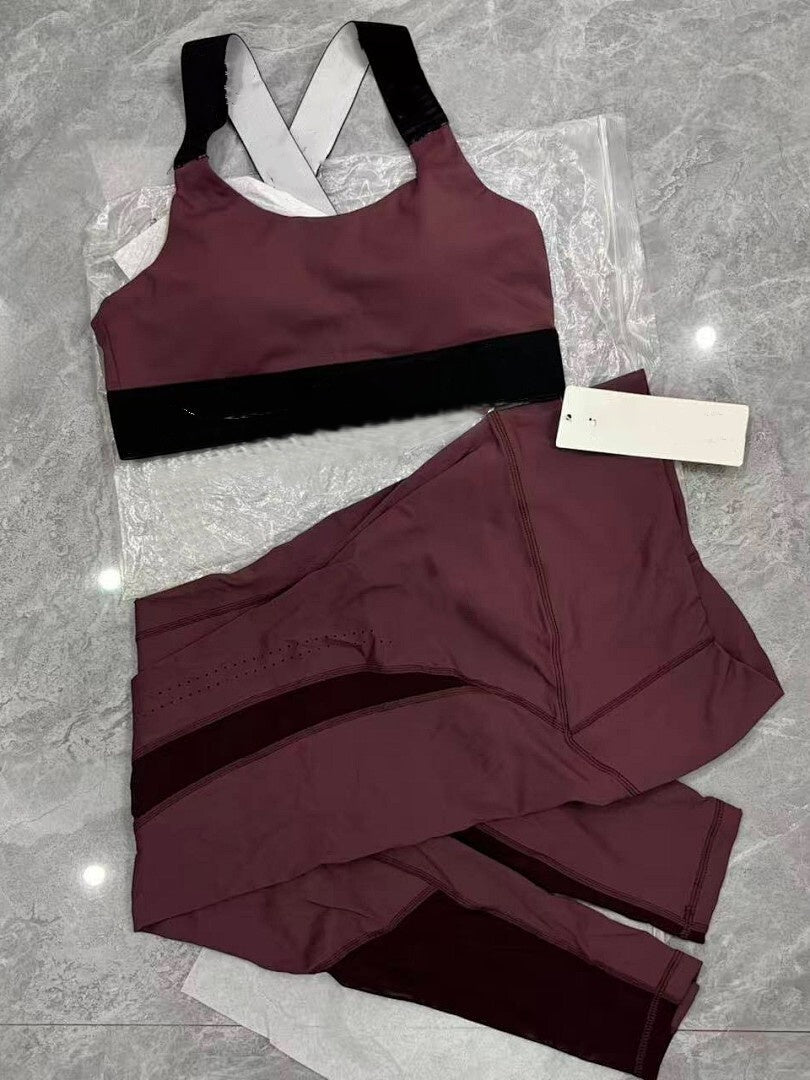 2032# A Women Yoga Bra pants Set