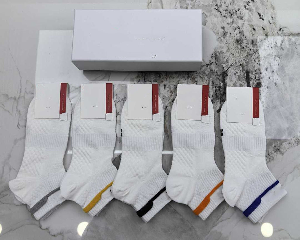 L5912#  Cotton Socks 5psirs/lot
