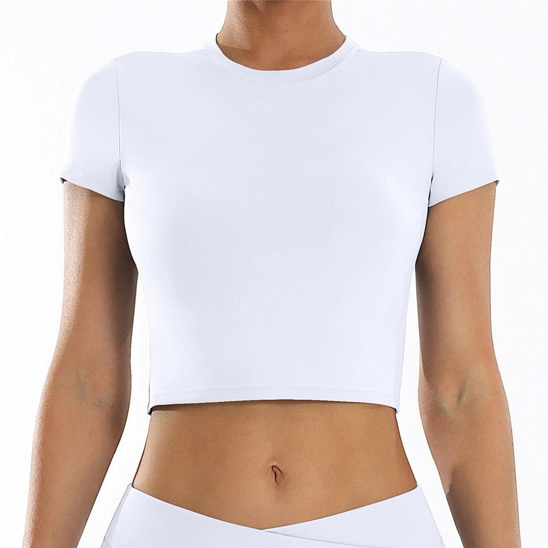 E7051# Women Yoga Shirts