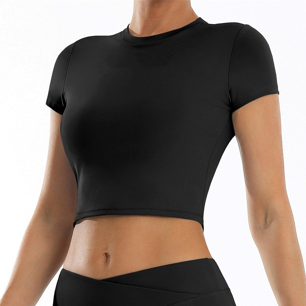 E7051# Women Yoga Shirts
