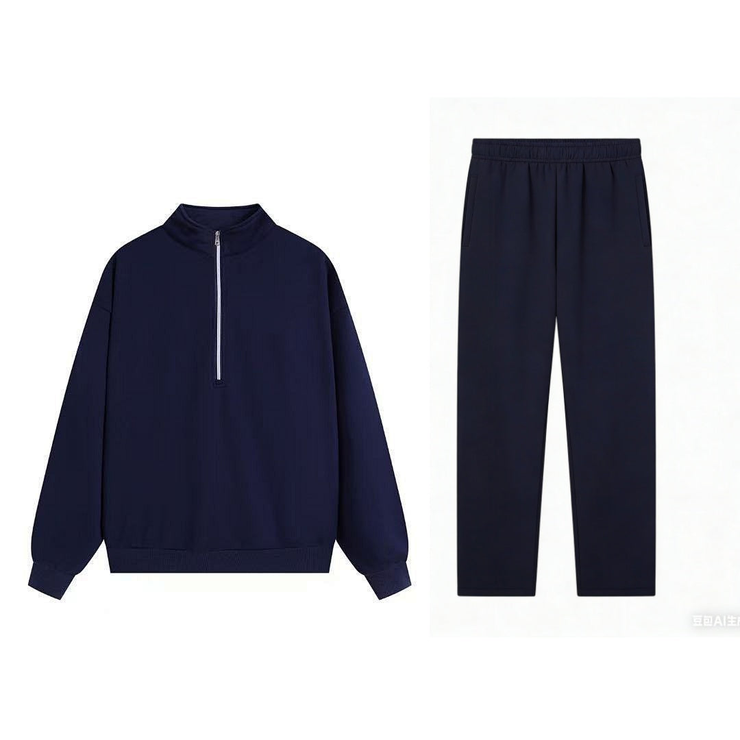1931# A 3D Silver Unisex Sport Sweatshirts Pants Set