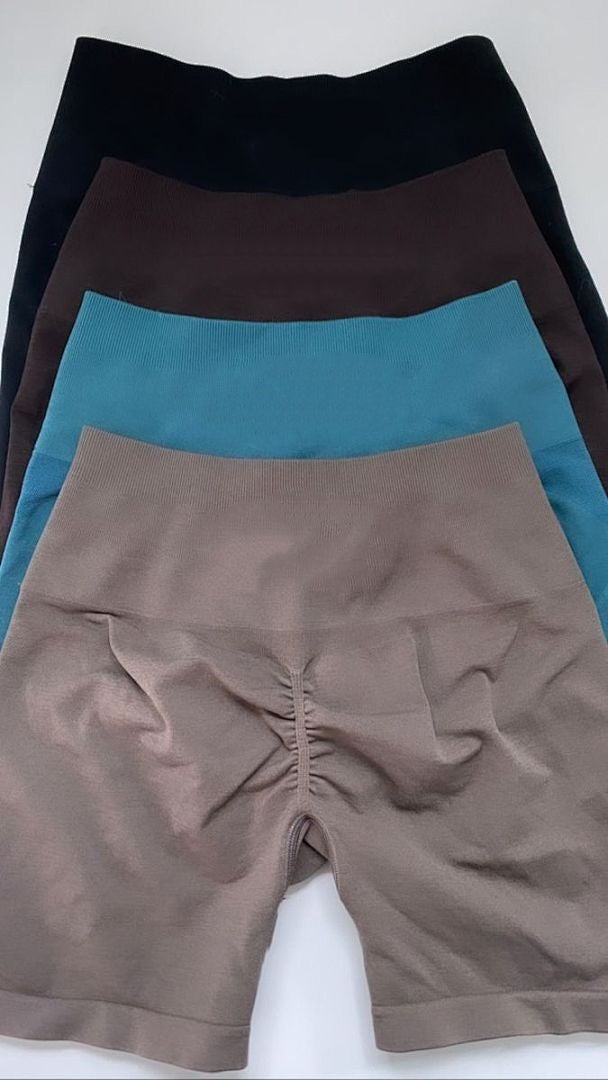 E7050# Women Yoga Shorts