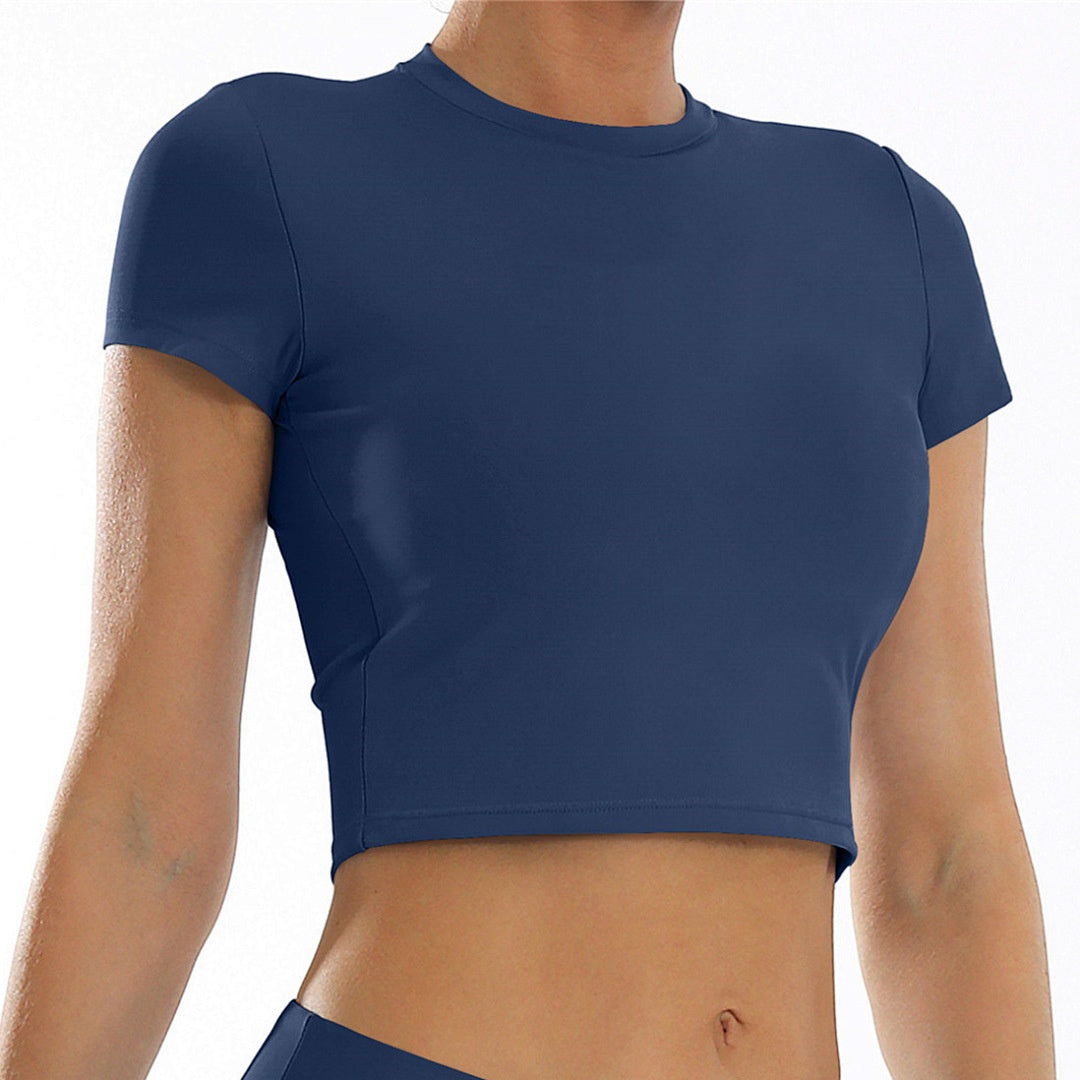 E7051# Women Yoga Shirts